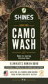 Shines Scent-Free Camo Wash